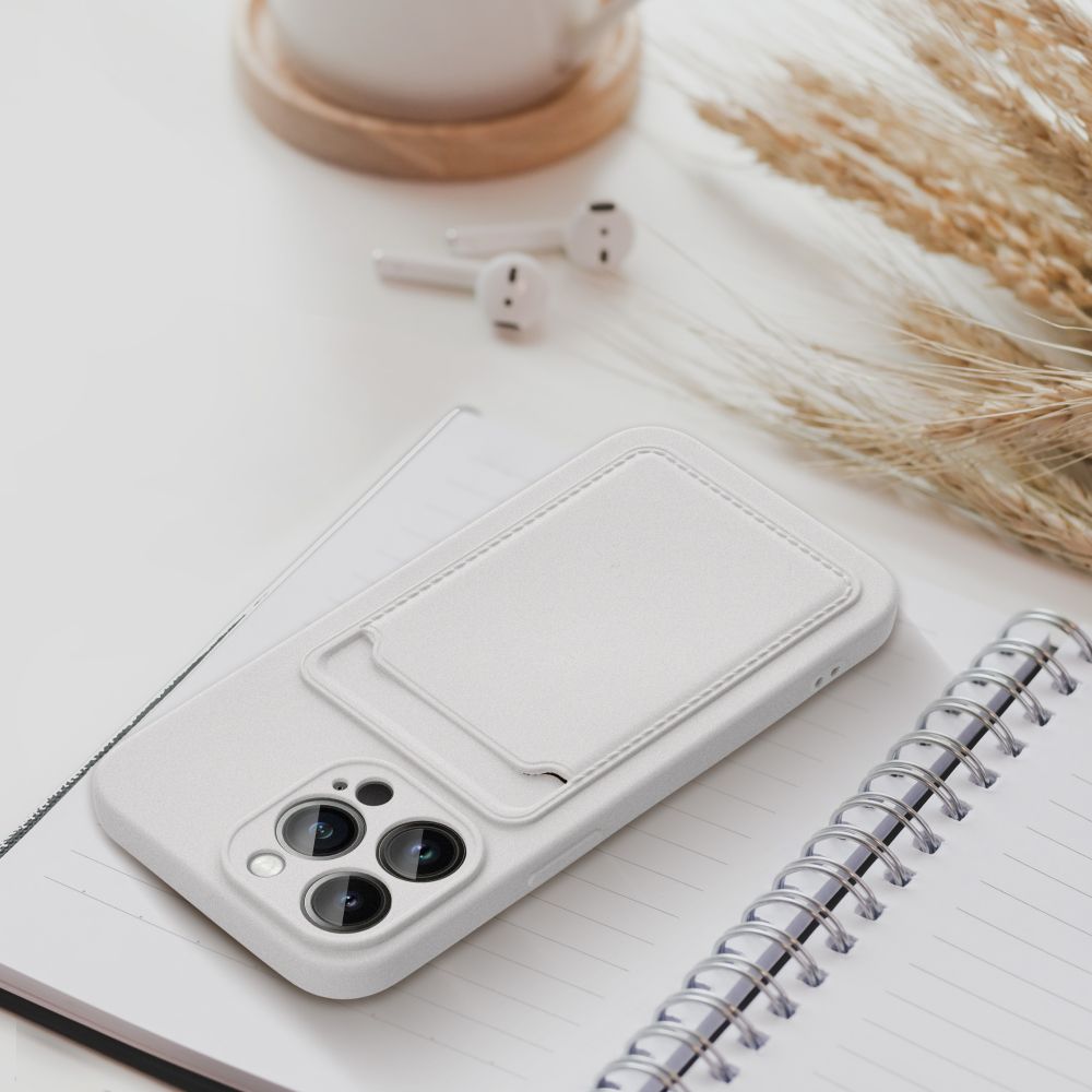 Pokrowiec Forcell Card Case bia�y Apple iPhone 12 Pro / 5