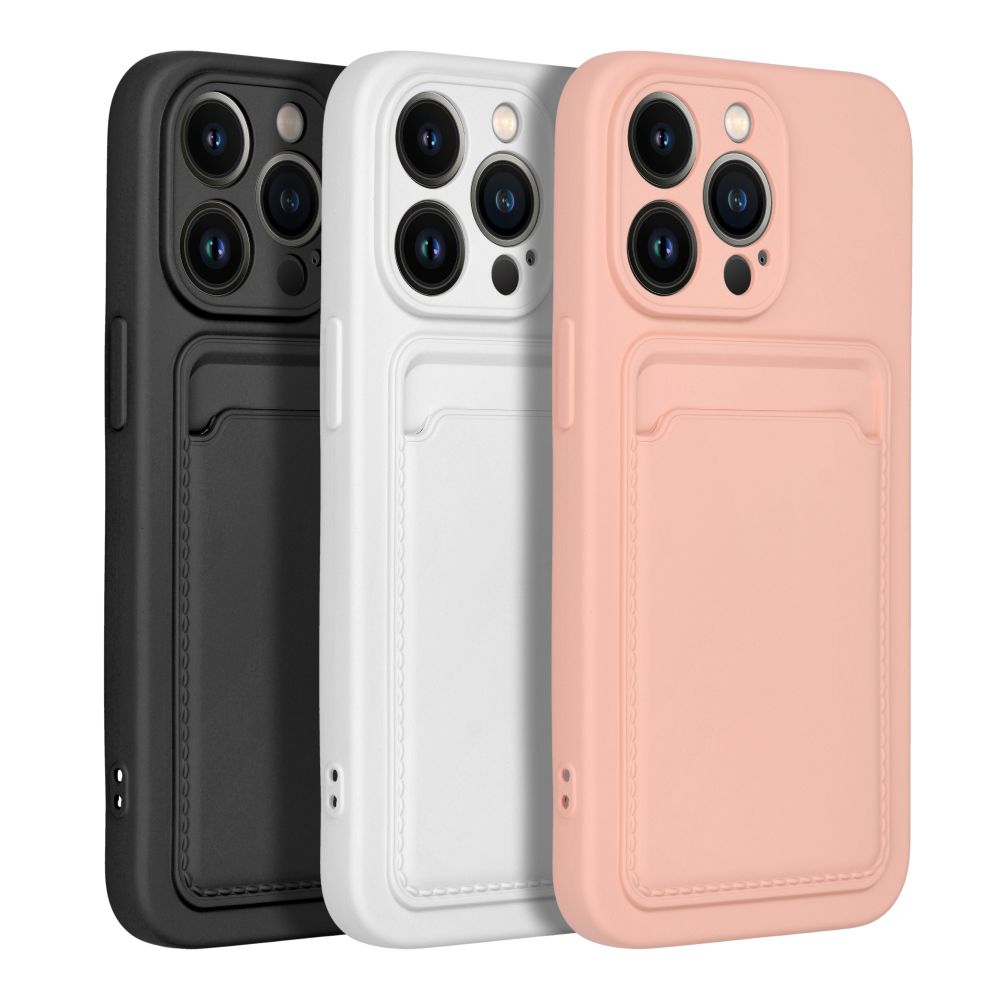 Pokrowiec Forcell Card Case biały Apple iPhone 13 / 12 Pokrowiec Forcell Card Case biały Apple iPhone 13 / 12