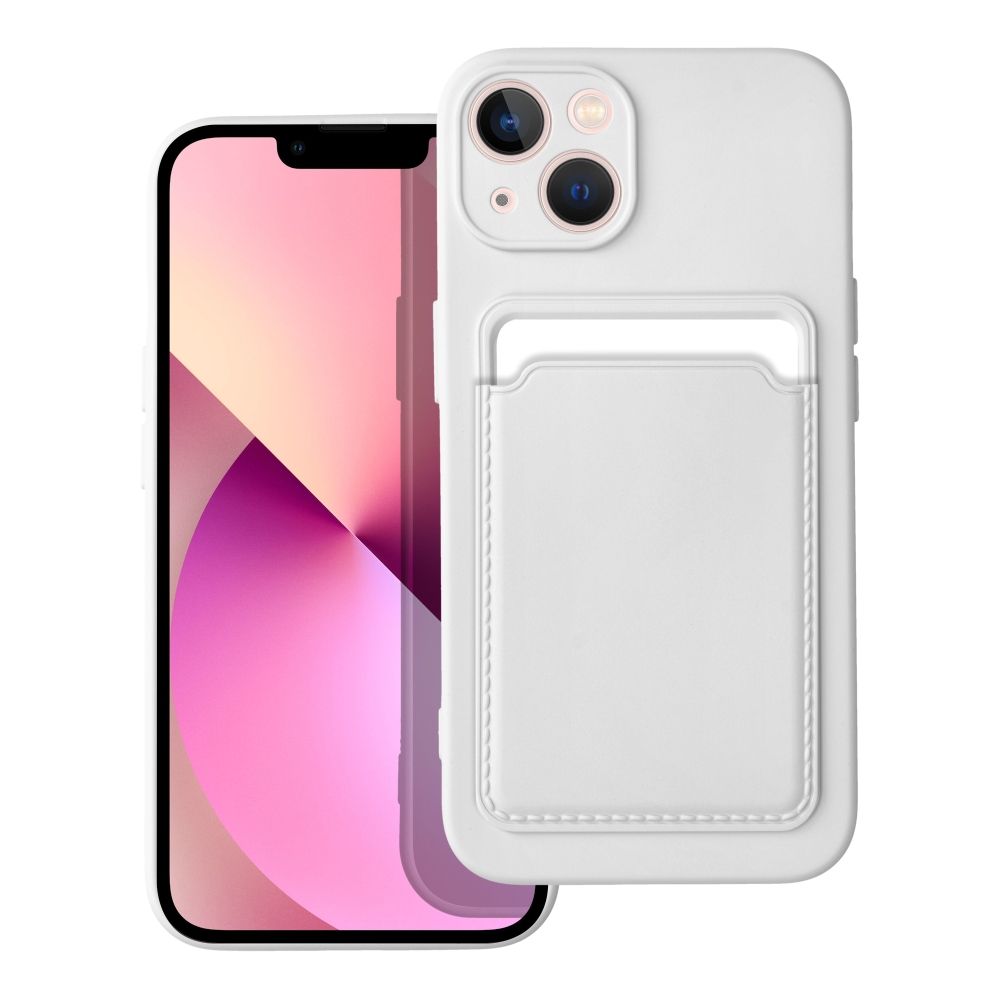 Pokrowiec Forcell Card Case biały Apple iPhone 14 Pokrowiec Forcell Card Case biały Apple iPhone 14