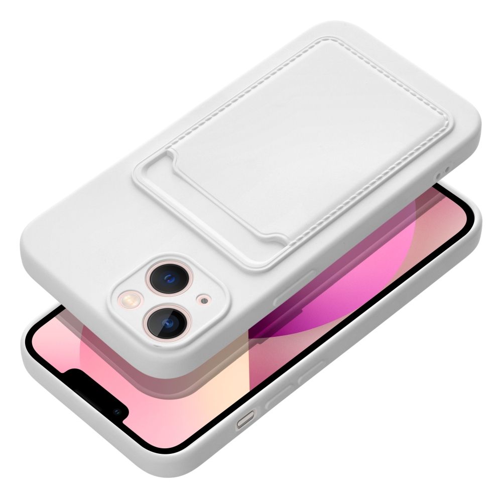 Pokrowiec Forcell Card Case biały Apple iPhone 14 / 3 Pokrowiec Forcell Card Case biały Apple iPhone 14 / 3