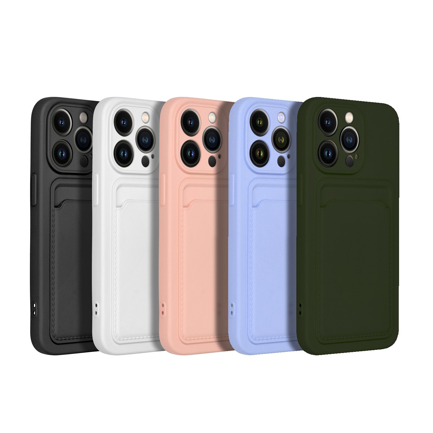 Pokrowiec Forcell Card Case biały Apple iPhone 14 Plus / 11 Pokrowiec Forcell Card Case biały Apple iPhone 14 Plus / 11
