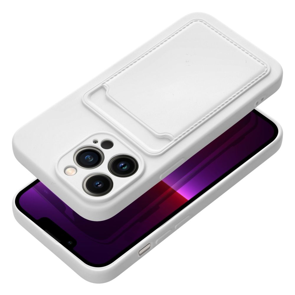 Pokrowiec Forcell Card Case biały Apple iPhone 16 Pokrowiec Forcell Card Case biały Apple iPhone 16