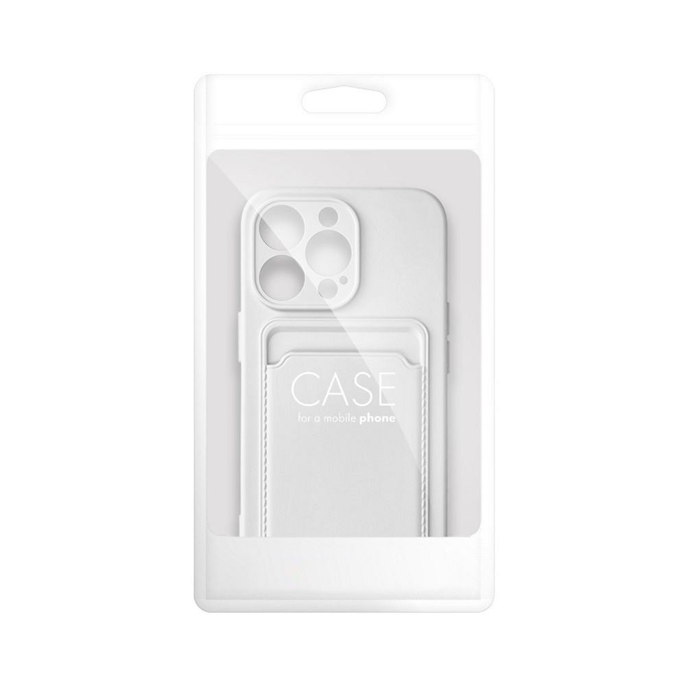 Pokrowiec Forcell Card Case biały Apple iPhone 16 / 8 Pokrowiec Forcell Card Case biały Apple iPhone 16 / 8
