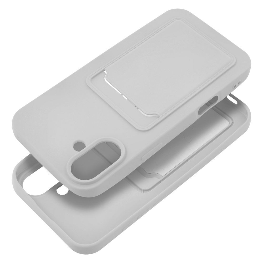 Pokrowiec Forcell Card Case bia�y Apple iPhone 16 Plus / 10