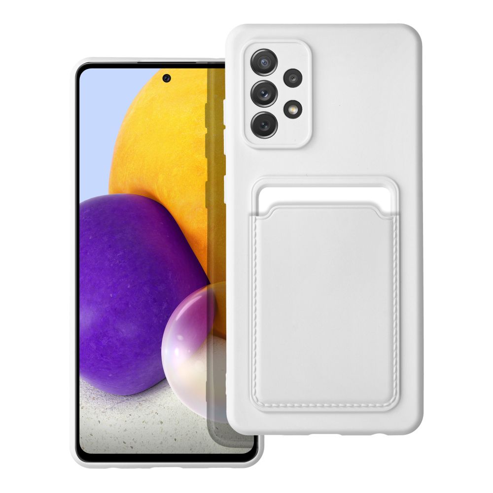 Pokrowiec Forcell Card Case biały Samsung A72 Pokrowiec Forcell Card Case biały Samsung A72