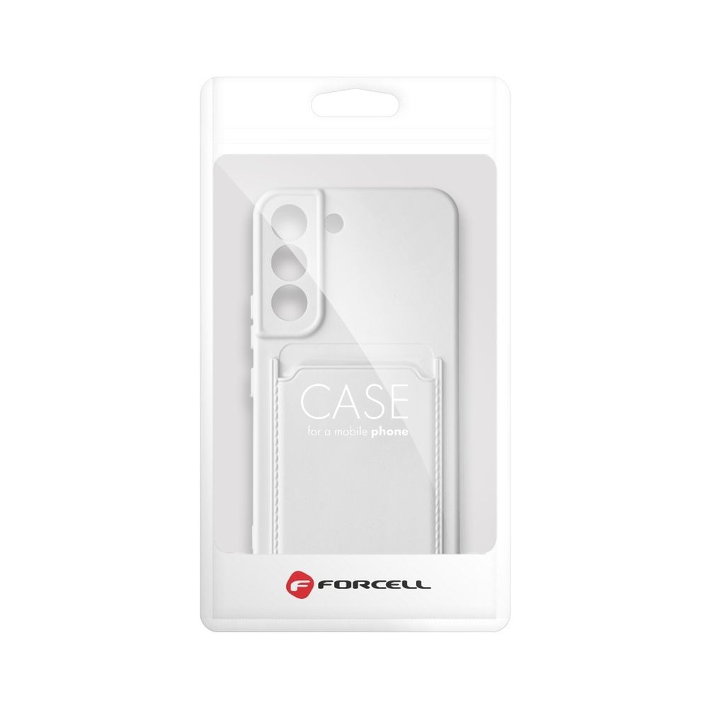 Pokrowiec Forcell Card Case bia�y Samsung Galaxy A03s / 11