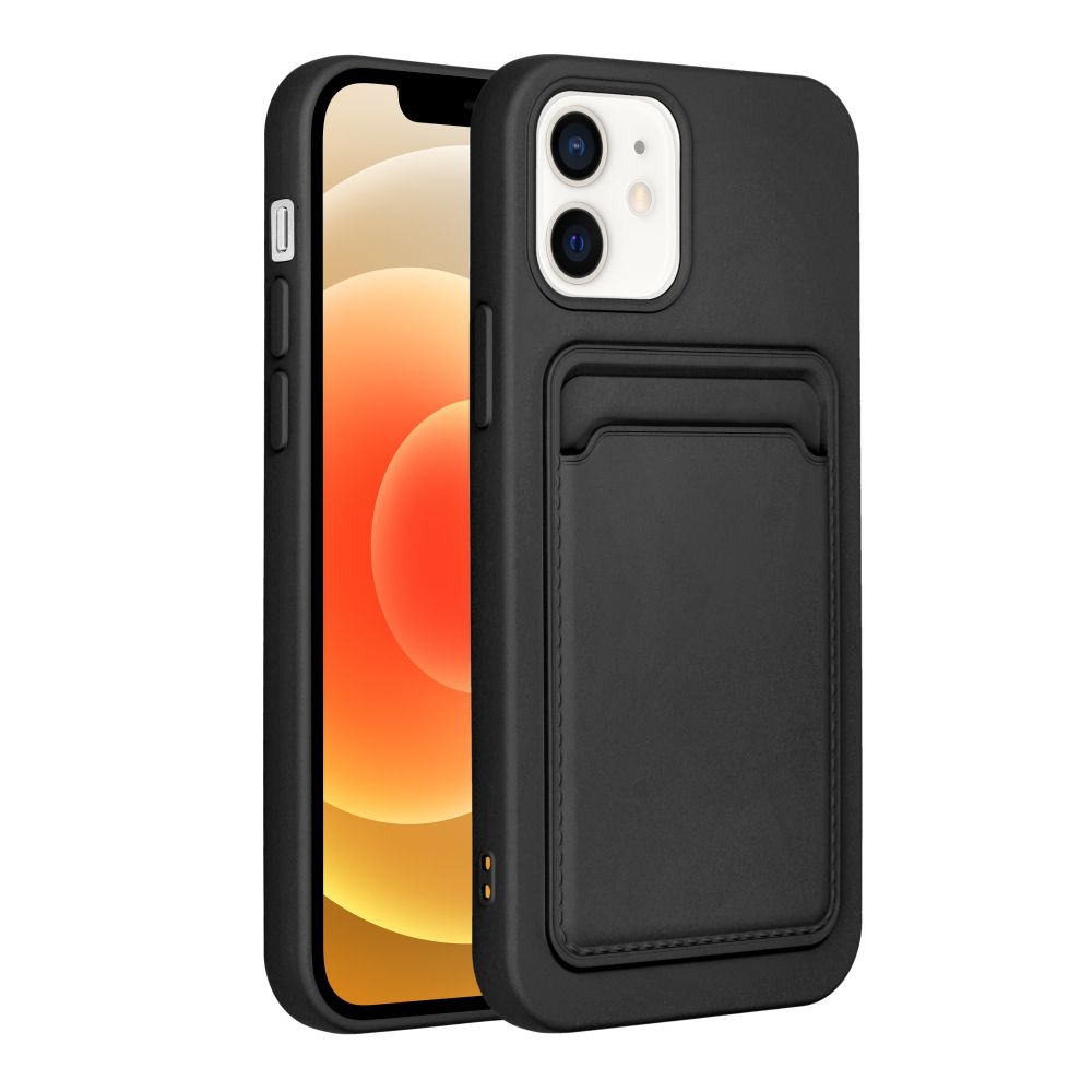 Pokrowiec Forcell Card Case czarny Apple iPhone 12 Pro / 2
