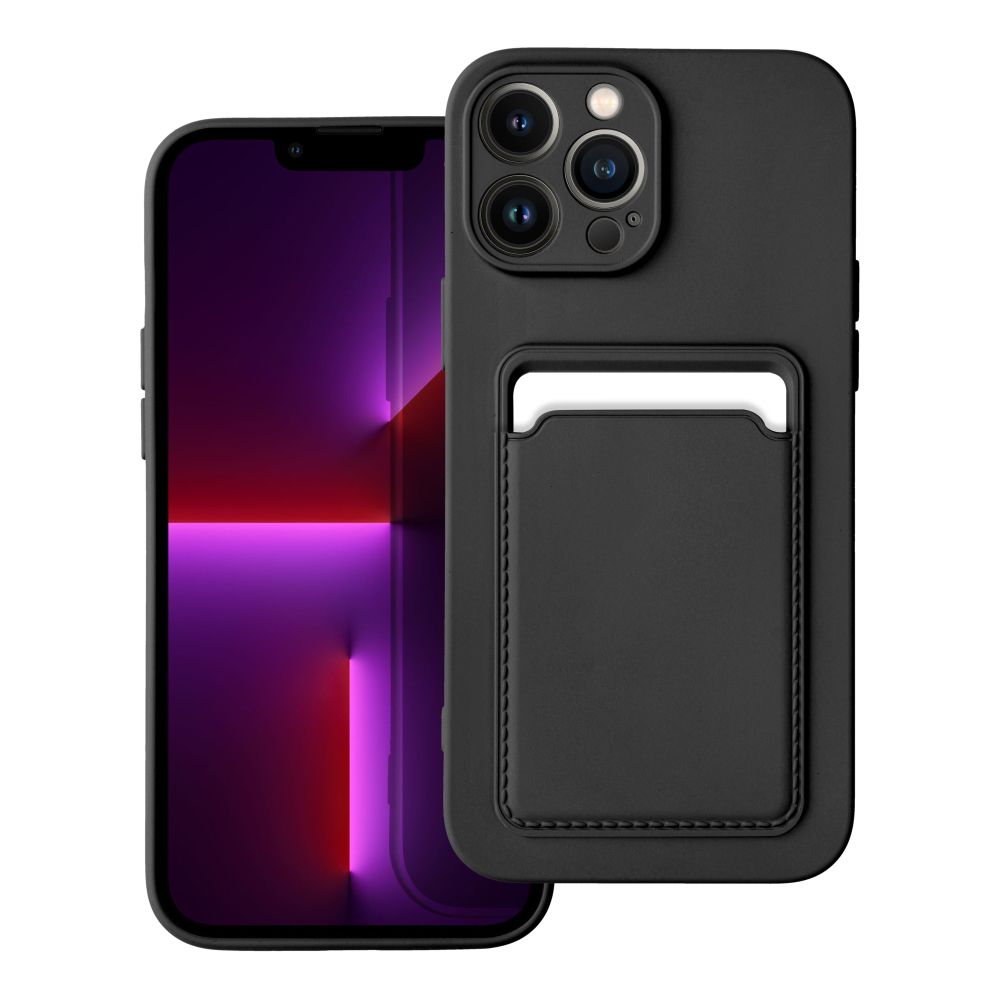 Pokrowiec Forcell Card Case czarny Apple iPhone 13 Pro Max Pokrowiec Forcell Card Case czarny Apple iPhone 13 Pro Max
