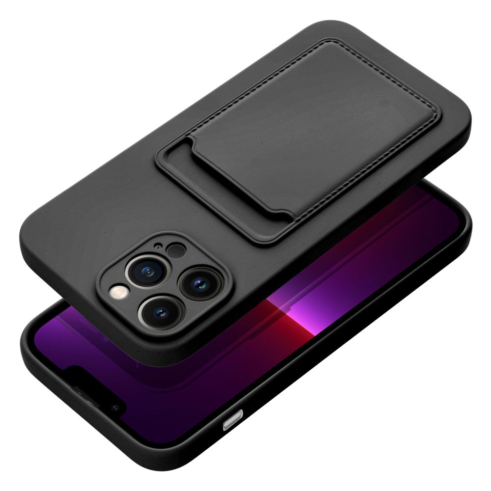 Pokrowiec Forcell Card Case czarny Apple iPhone 13 Pro Max / 2 Pokrowiec Forcell Card Case czarny Apple iPhone 13 Pro Max / 2