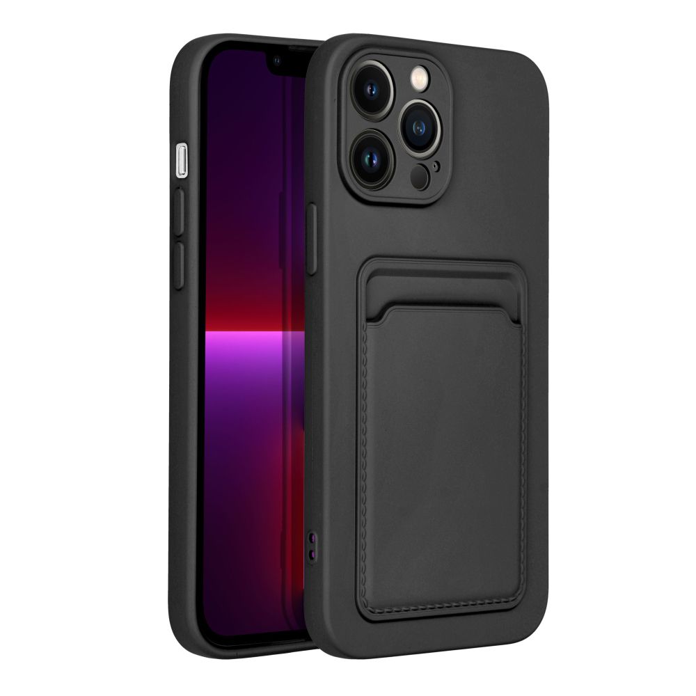 Pokrowiec Forcell Card Case czarny Apple iPhone 13 Pro Max / 3 Pokrowiec Forcell Card Case czarny Apple iPhone 13 Pro Max / 3