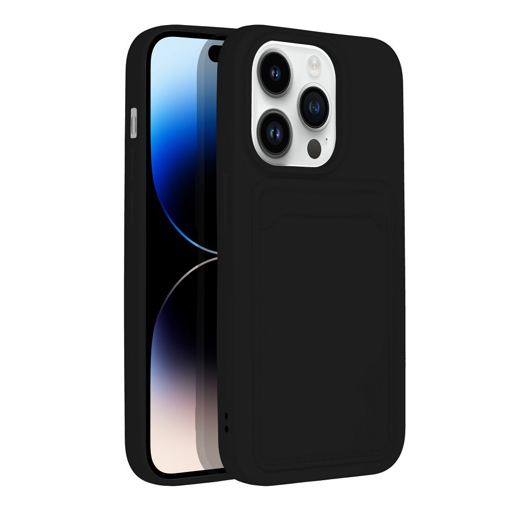 Pokrowiec Forcell Card Case czarny Apple iPhone 14 / 3 Pokrowiec Forcell Card Case czarny Apple iPhone 14 / 3