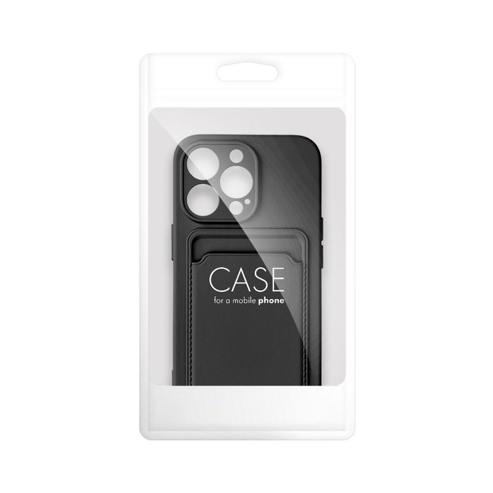 Pokrowiec Forcell Card Case czarny Apple iPhone 15 / 7