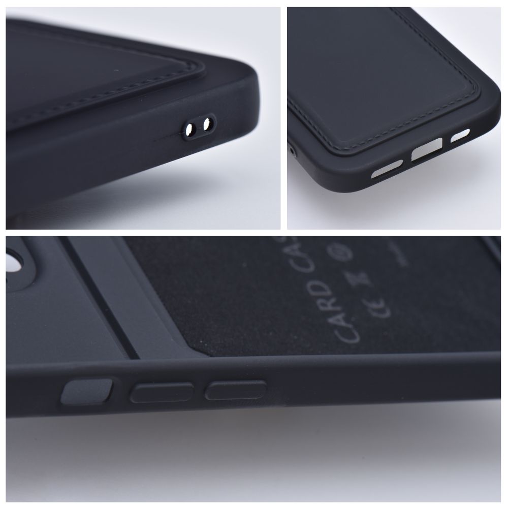 Pokrowiec Forcell Card Case czarny Apple iPhone SE 2020 / 8