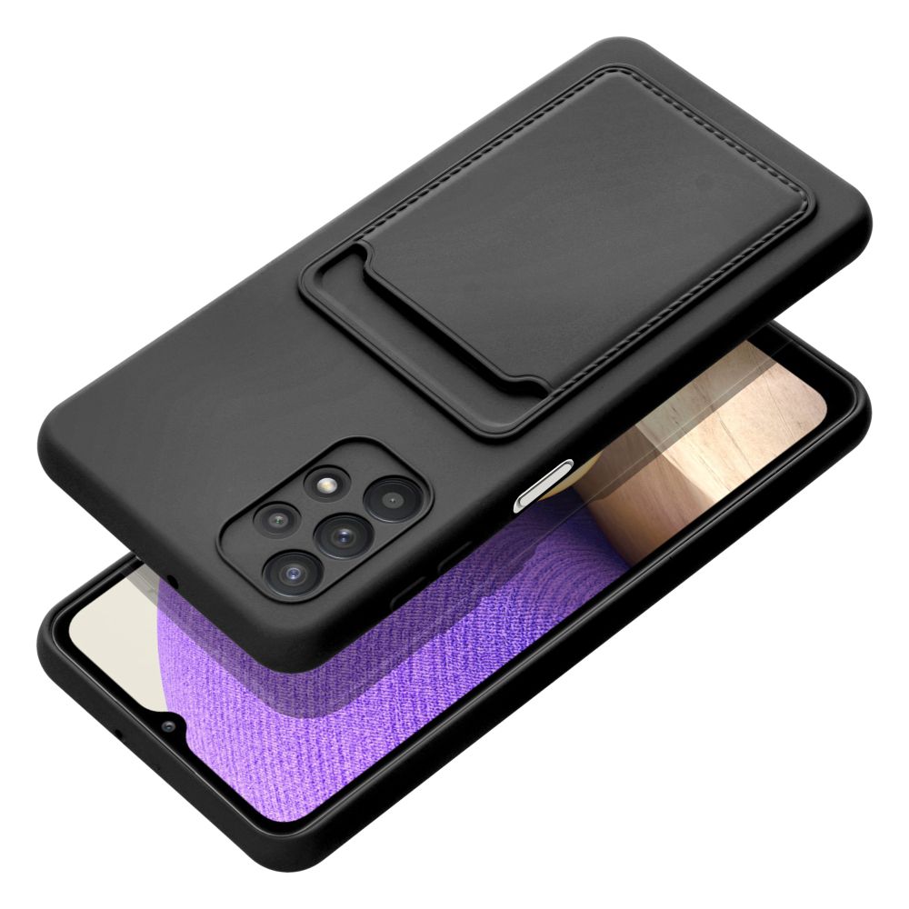 Pokrowiec Forcell Card Case czarny Samsung A32 5G / 3