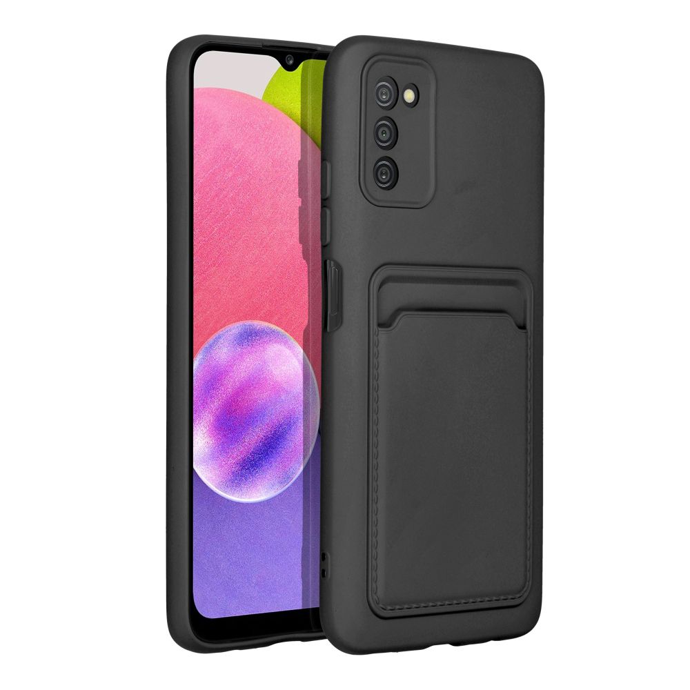 Pokrowiec Forcell Card Case czarny Samsung Galaxy A03s / 2 Pokrowiec Forcell Card Case czarny Samsung Galaxy A03s / 2