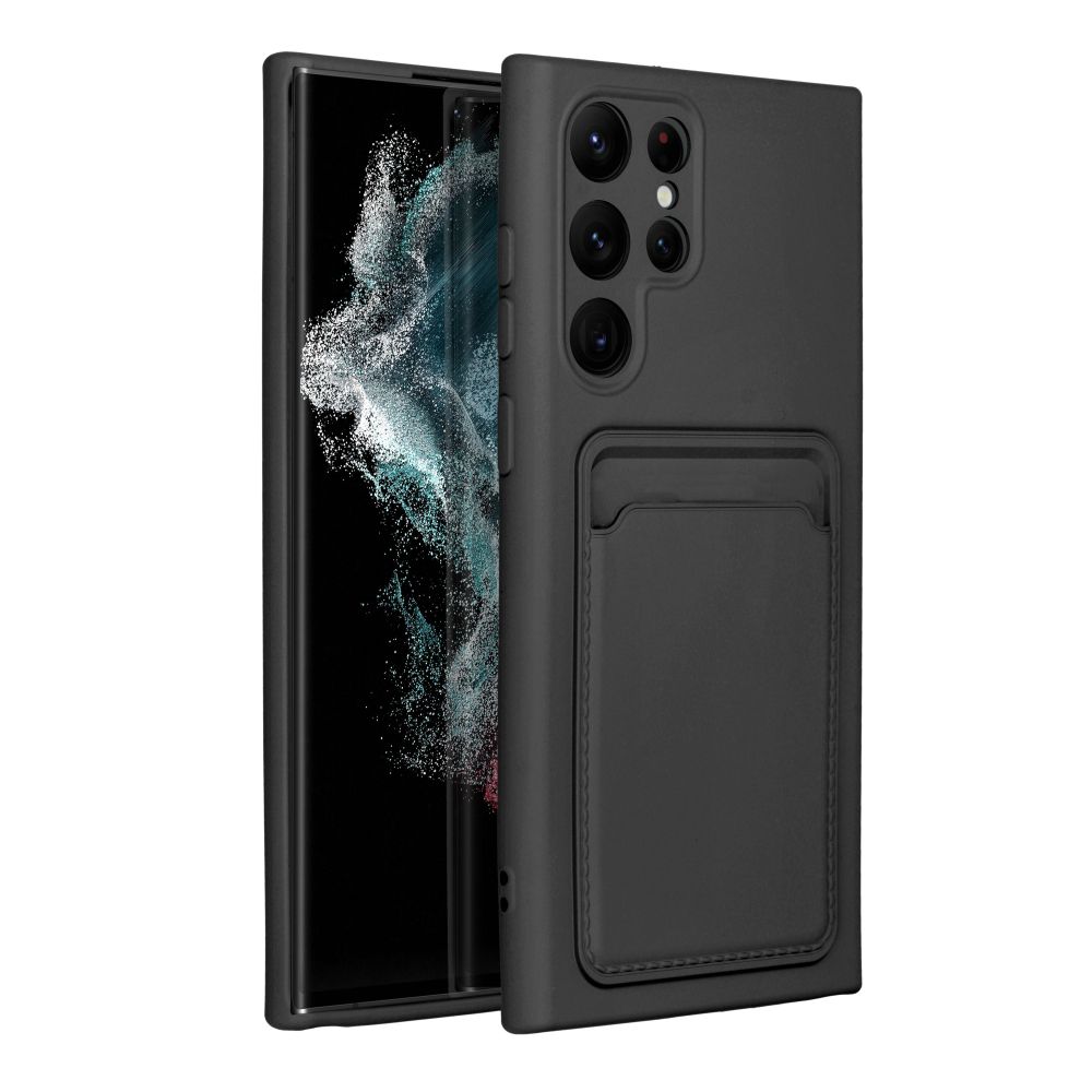 Pokrowiec Forcell Card Case czarny Samsung Galaxy S22 Ultra / 2 Pokrowiec Forcell Card Case czarny Samsung Galaxy S22 Ultra / 2