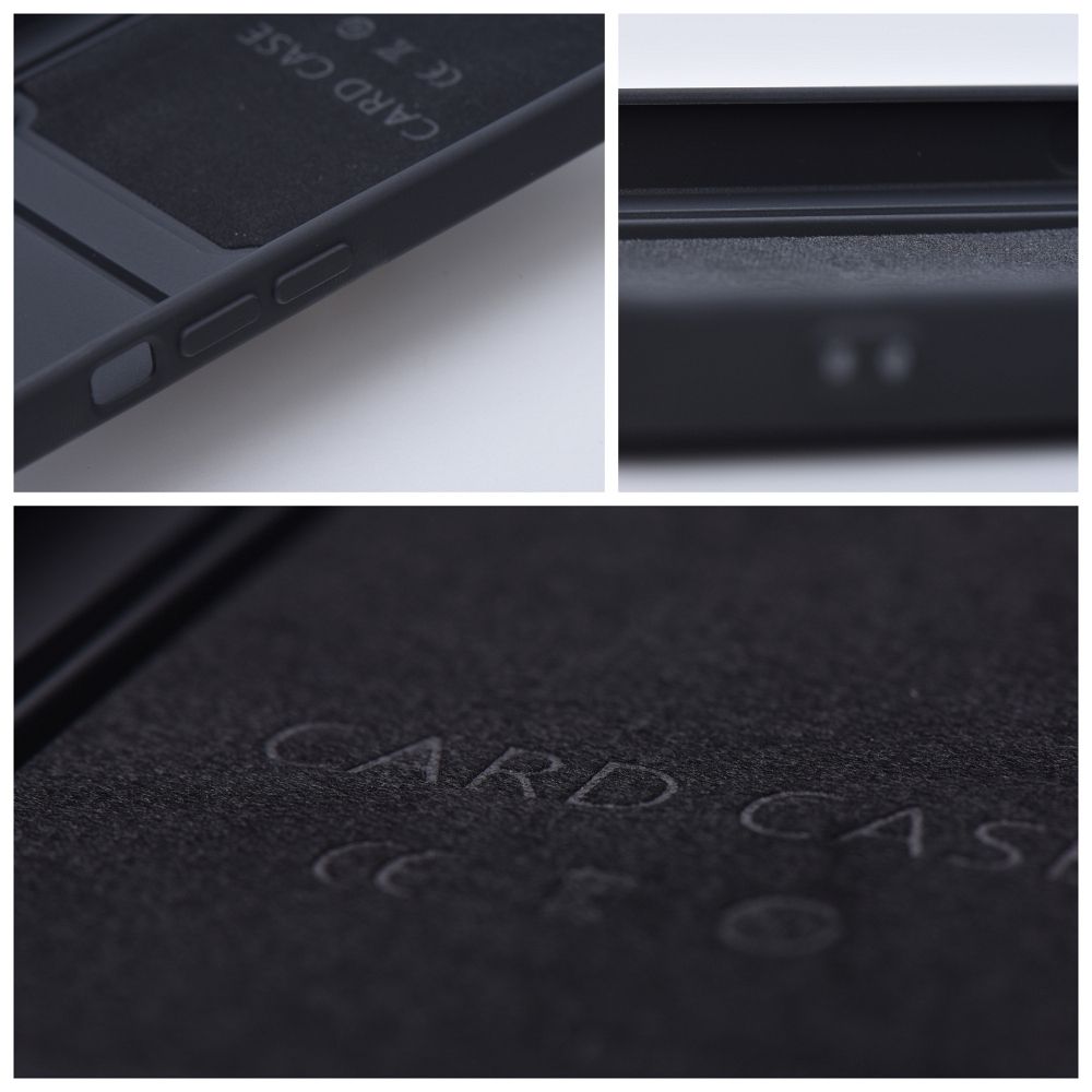 Pokrowiec Forcell Card Case czarny Xiaomi Redmi 12 4G / 6