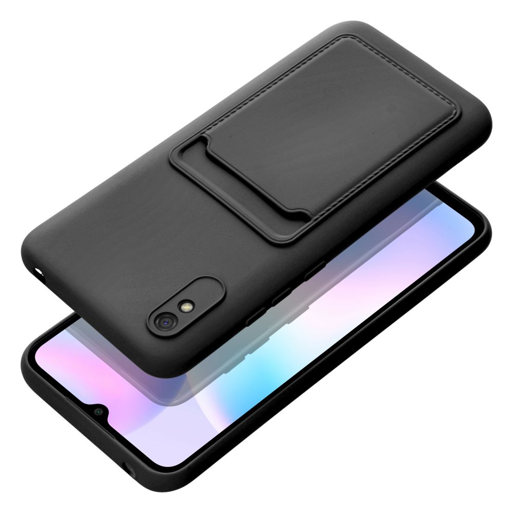 Pokrowiec Forcell Card Case czarny Xiaomi Redmi 9A / 3