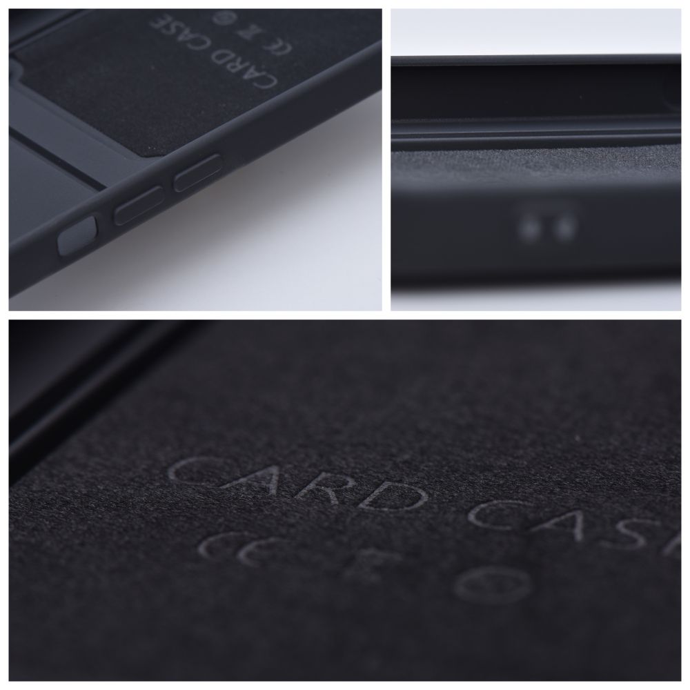 Pokrowiec Forcell Card Case czarny Xiaomi Redmi 9A / 9