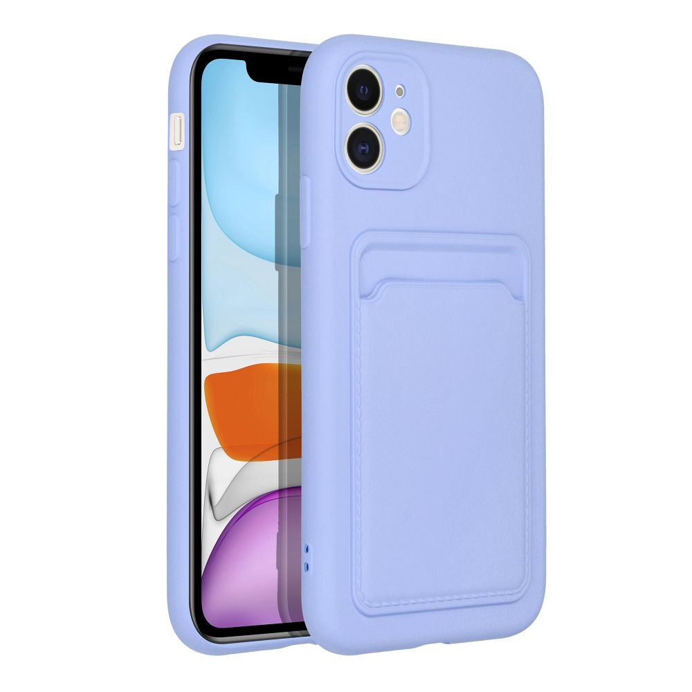 Pokrowiec Forcell Card Case fioletowy Apple iPhone 11 / 2