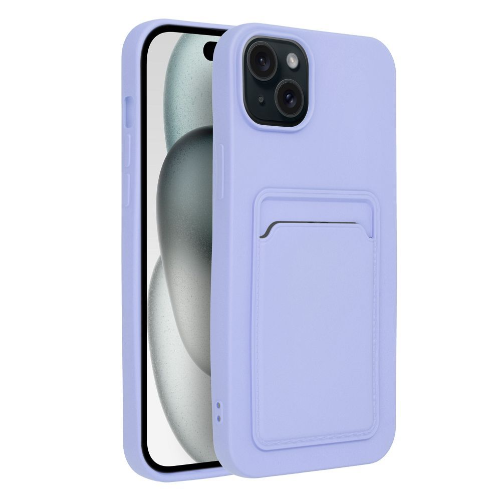 Pokrowiec Forcell Card Case fioletowy Apple iPhone 15 Plus / 7 Pokrowiec Forcell Card Case fioletowy Apple iPhone 15 Plus / 7