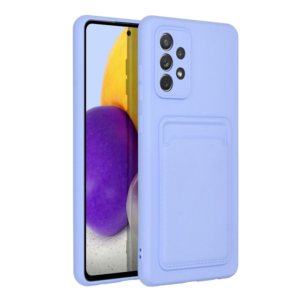 Pokrowiec Forcell Card Case fioletowy Samsung A72 / 2