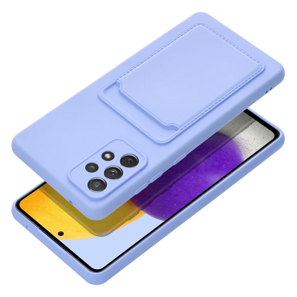 Pokrowiec Forcell Card Case fioletowy Samsung A72 / 3