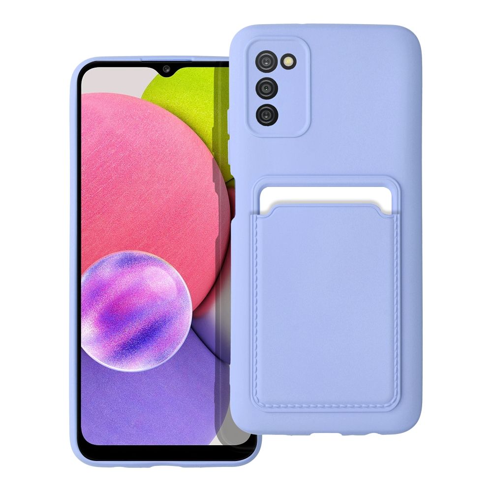 Pokrowiec Forcell Card Case fioletowy Samsung Galaxy A03s Pokrowiec Forcell Card Case fioletowy Samsung Galaxy A03s