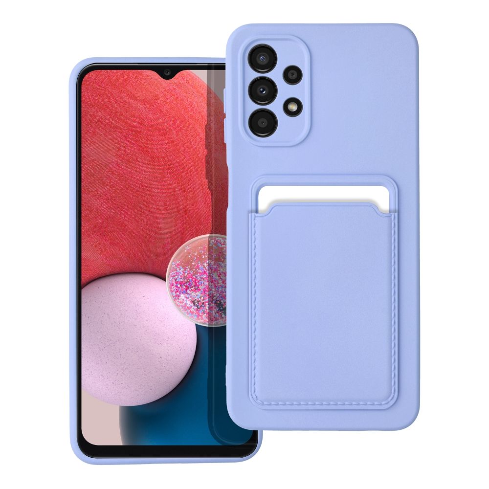 Pokrowiec Forcell Card Case fioletowy Samsung Galaxy A04S
