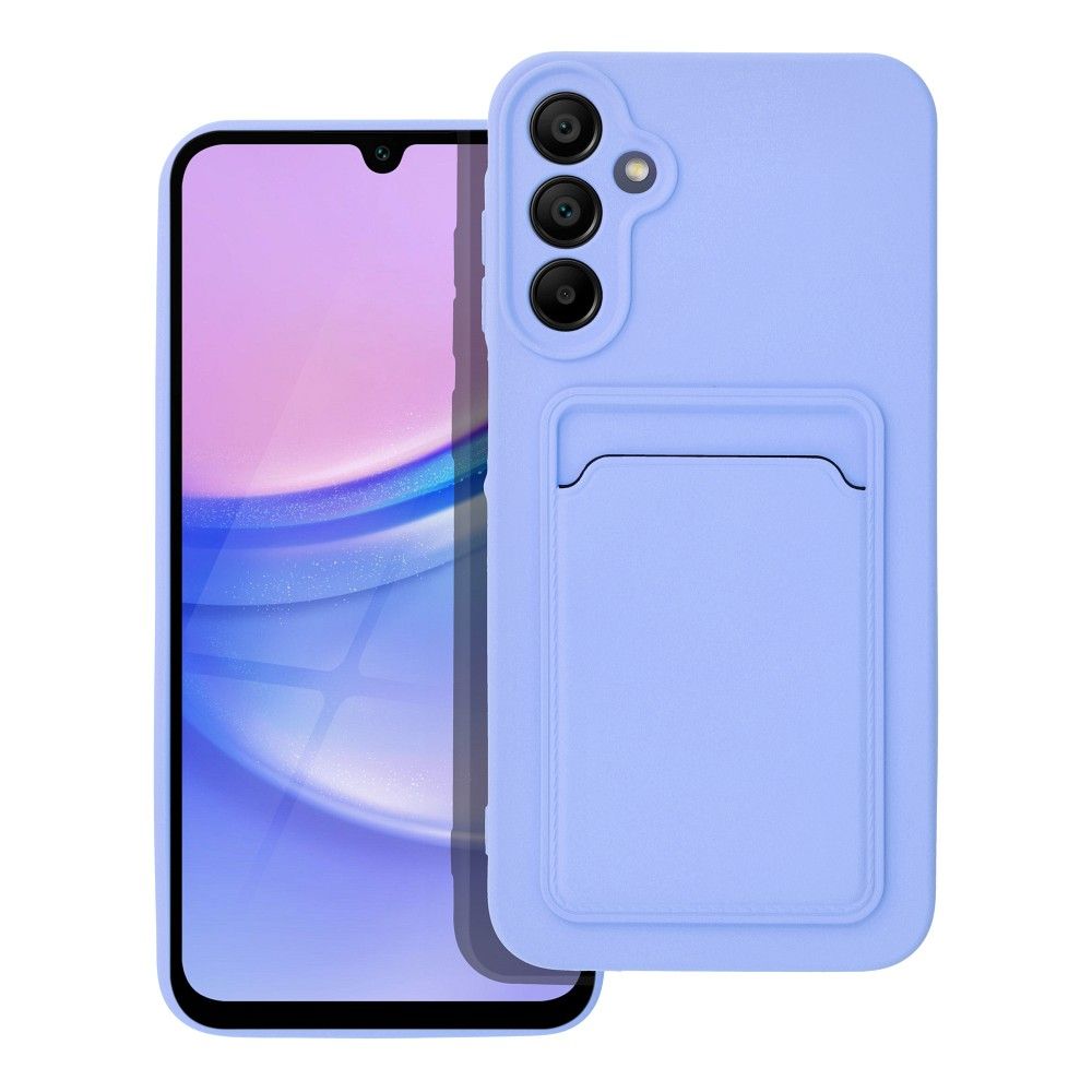 Pokrowiec Forcell Card Case fioletowy Samsung Galaxy A15 4G Pokrowiec Forcell Card Case fioletowy Samsung Galaxy A15 4G