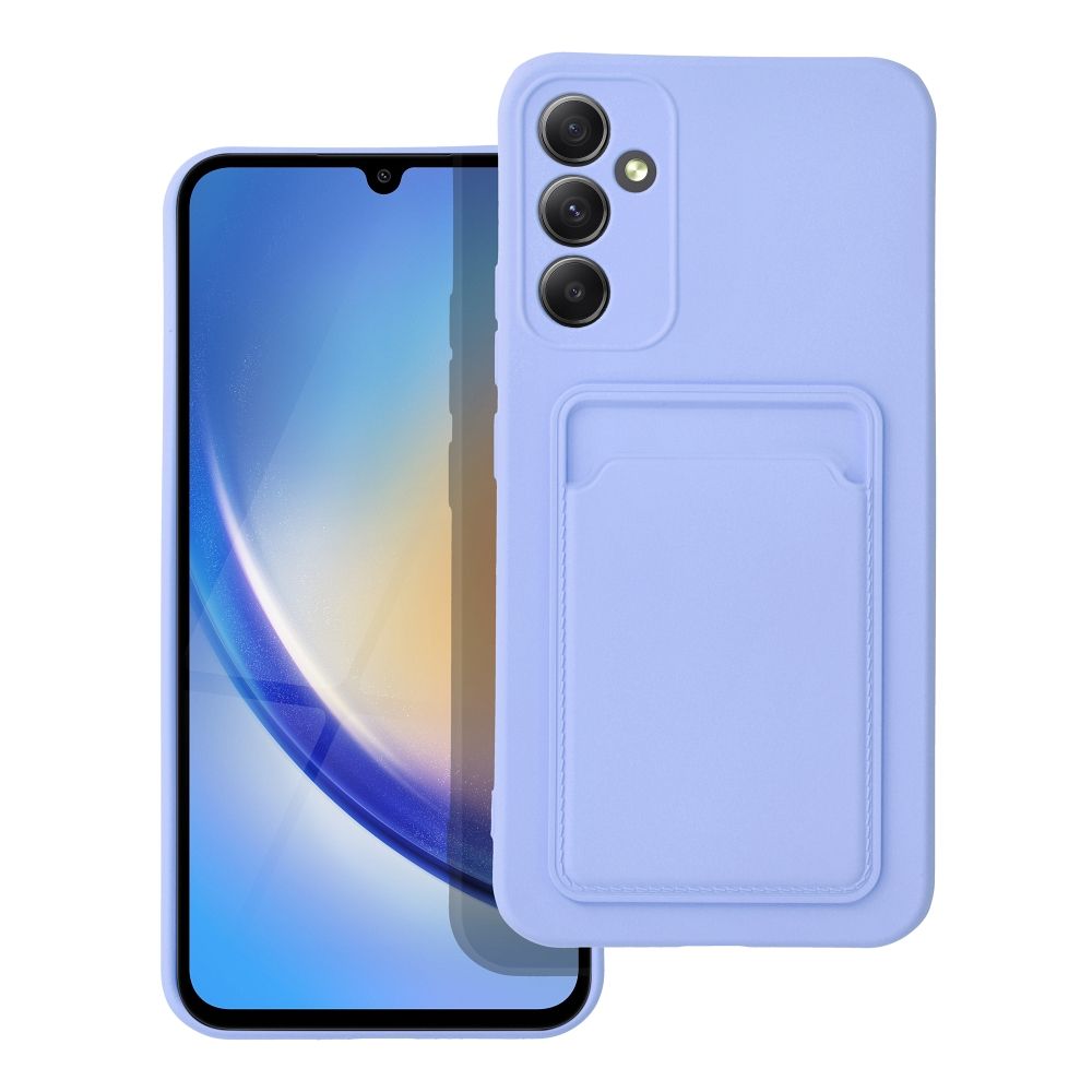 Pokrowiec Forcell Card Case fioletowy Samsung Galaxy A34 5G