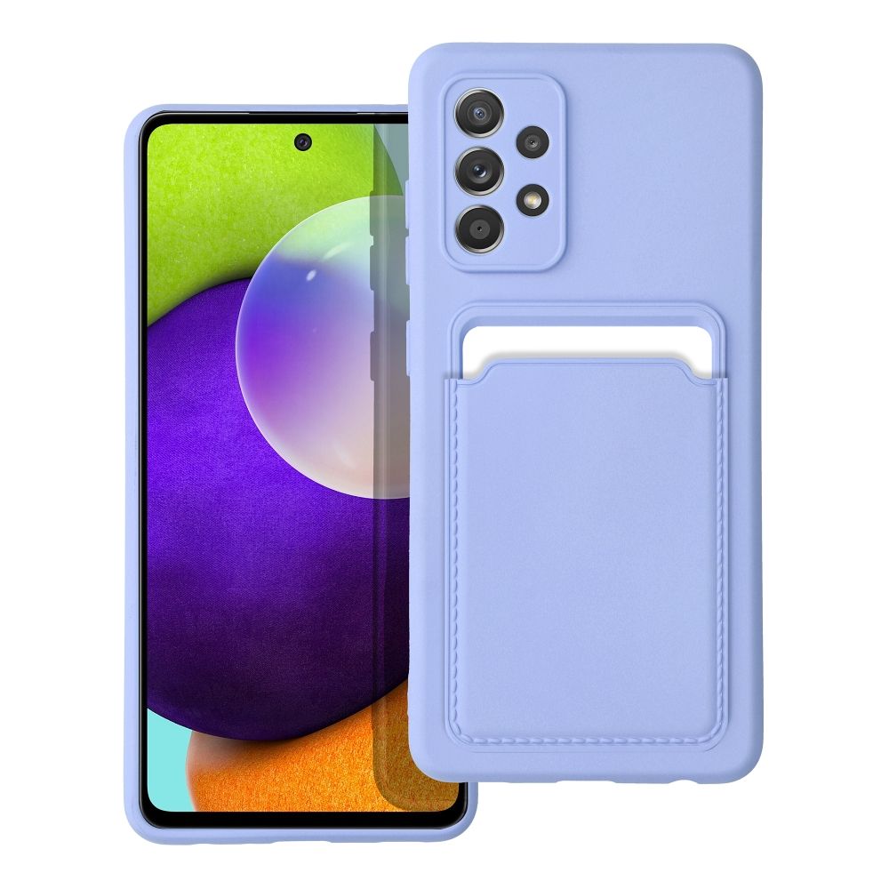Pokrowiec Forcell Card Case fioletowy Samsung Galaxy A52s