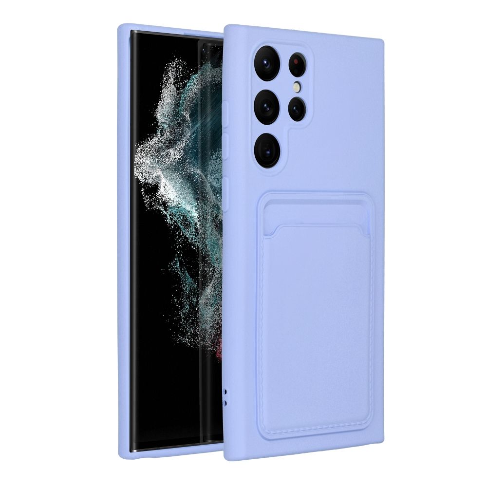 Pokrowiec Forcell Card Case fioletowy Samsung Galaxy S22 Ultra / 2 Pokrowiec Forcell Card Case fioletowy Samsung Galaxy S22 Ultra / 2