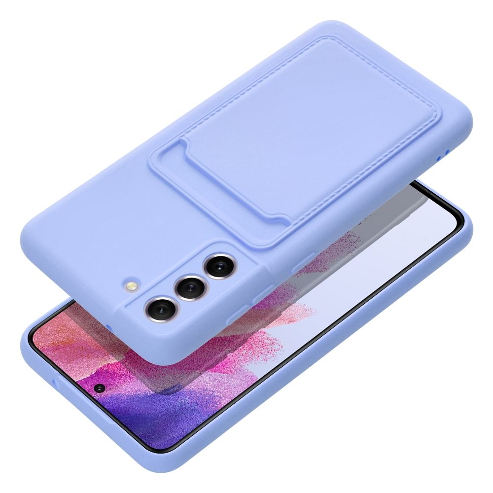 Pokrowiec Forcell Card Case fioletowy Samsung S21 FE / 3