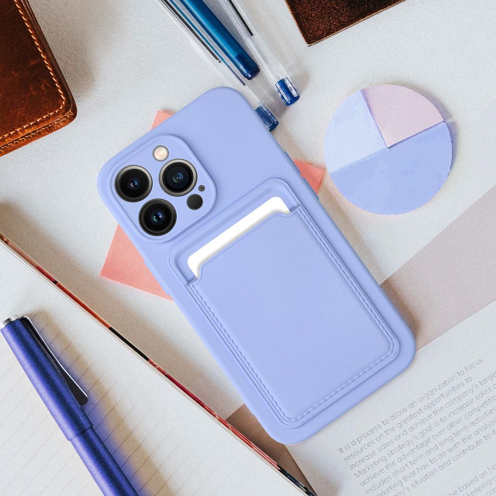Pokrowiec Forcell Card Case fioletowy Xiaomi Redmi Note 13 4G / 2