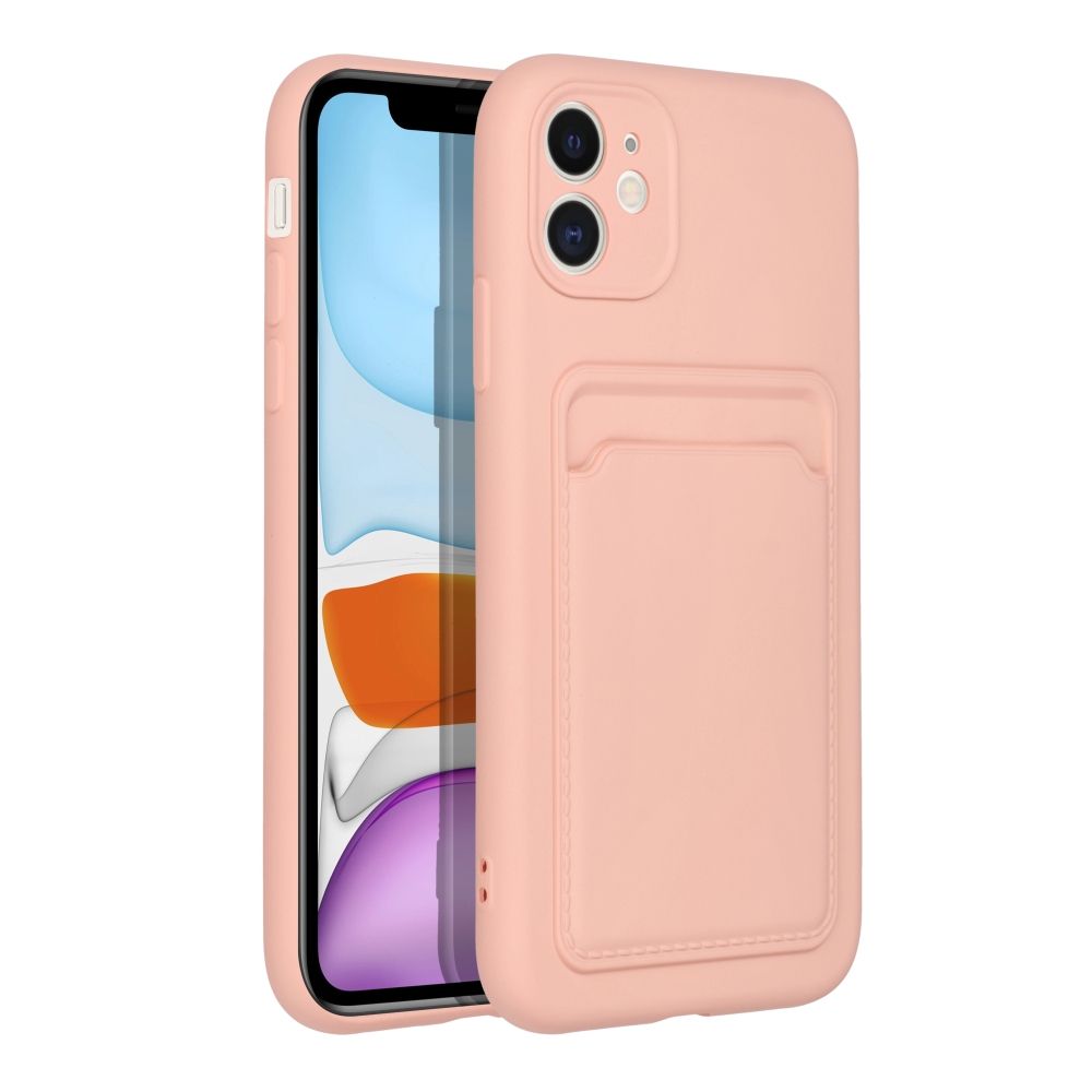 Pokrowiec Forcell Card Case różowy Apple iPhone 11 / 2 Pokrowiec Forcell Card Case różowy Apple iPhone 11 / 2