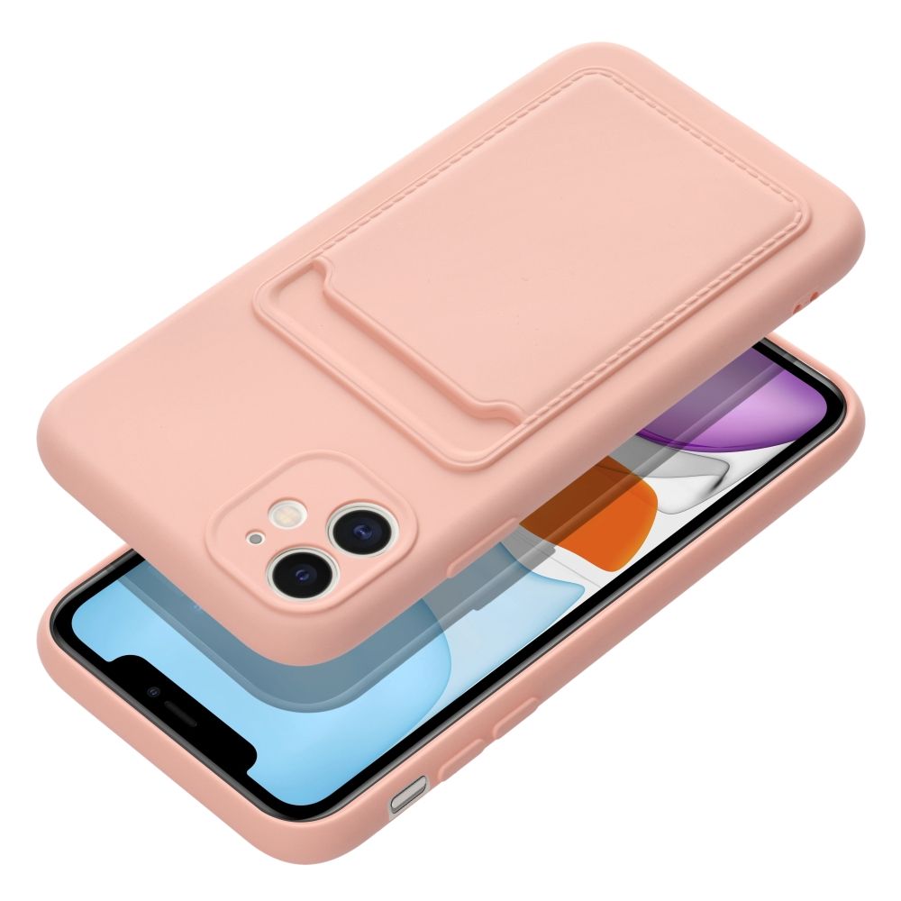 Pokrowiec Forcell Card Case różowy Apple iPhone 11 / 3 Pokrowiec Forcell Card Case różowy Apple iPhone 11 / 3