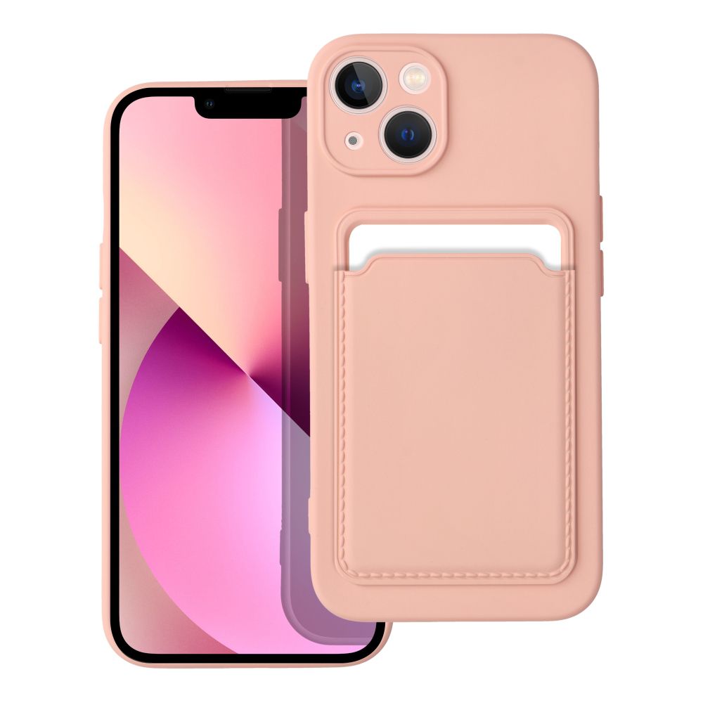 Pokrowiec Forcell Card Case różowy Apple iPhone 13 Pokrowiec Forcell Card Case różowy Apple iPhone 13