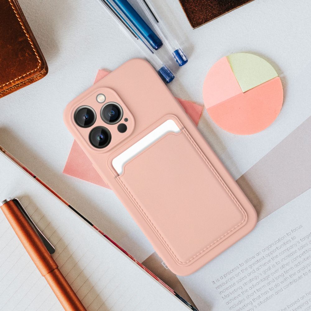 Pokrowiec Forcell Card Case r�owy Apple iPhone 13 Pro Max / 4