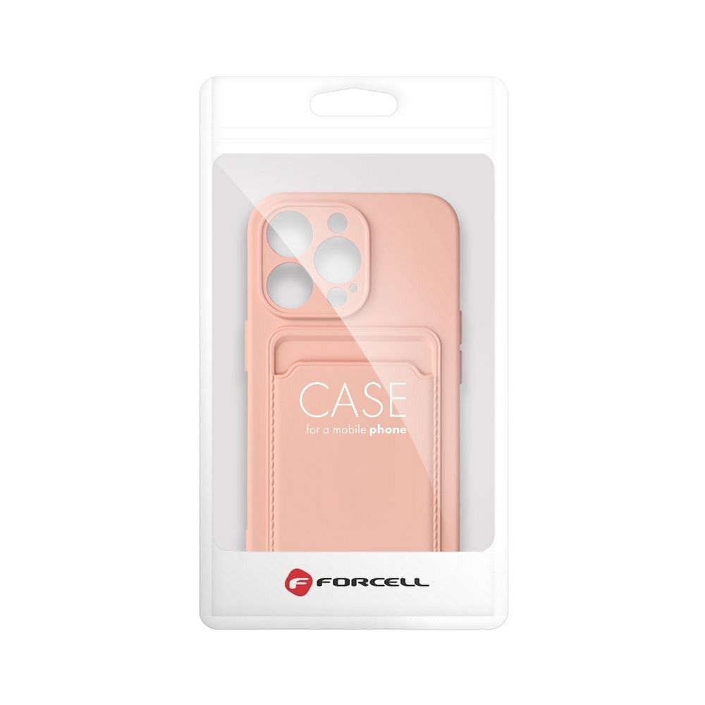 Pokrowiec Forcell Card Case rowy Apple iPhone 14 / 11
