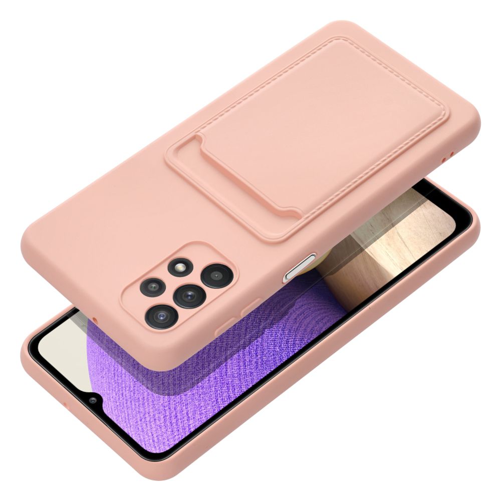 Pokrowiec Forcell Card Case różowy Samsung A32 5G / 3 Pokrowiec Forcell Card Case różowy Samsung A32 5G / 3