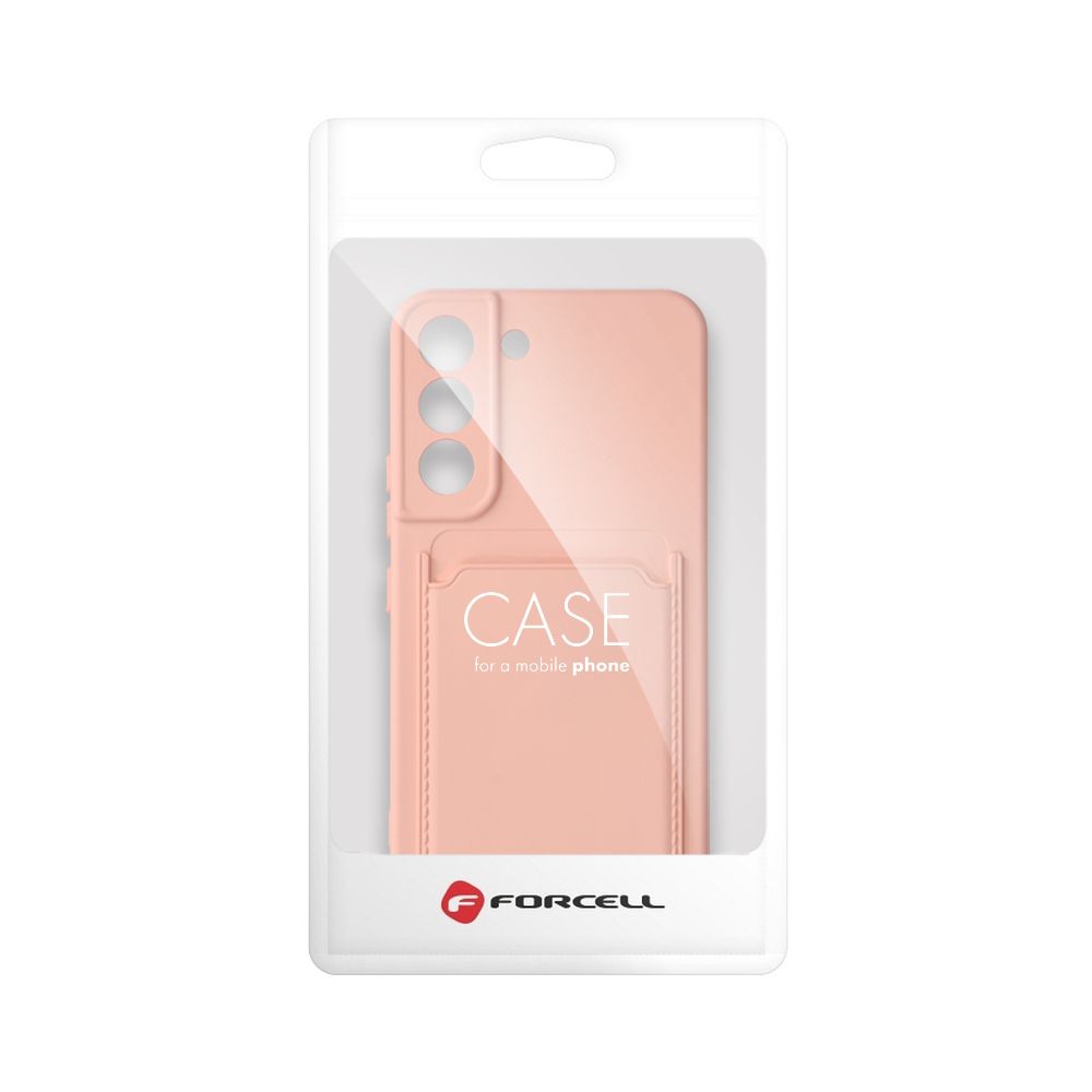 Pokrowiec Forcell Card Case różowy Samsung Galaxy A03s / 11 Pokrowiec Forcell Card Case różowy Samsung Galaxy A03s / 11