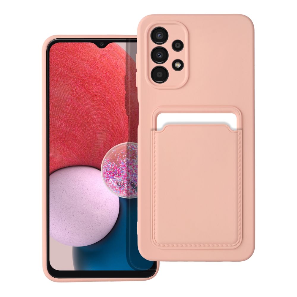 Pokrowiec Forcell Card Case różowy Samsung Galaxy A04S Pokrowiec Forcell Card Case różowy Samsung Galaxy A04S