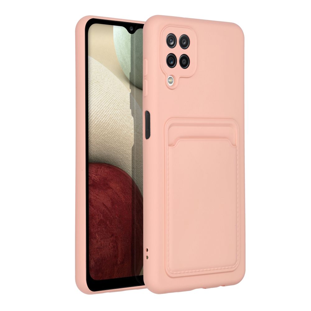 Pokrowiec Forcell Card Case różowy Samsung Galaxy A12 / 2 Pokrowiec Forcell Card Case różowy Samsung Galaxy A12 / 2