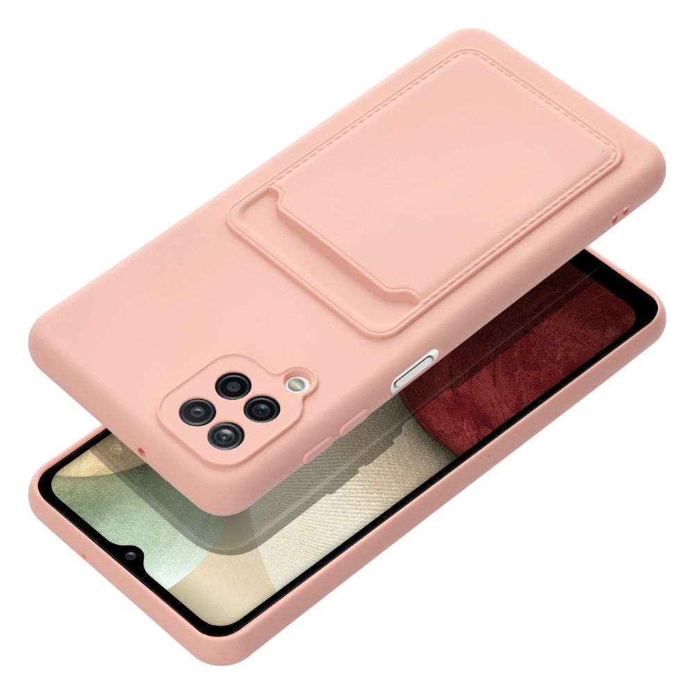 Pokrowiec Forcell Card Case różowy Samsung Galaxy A12 / 3 Pokrowiec Forcell Card Case różowy Samsung Galaxy A12 / 3