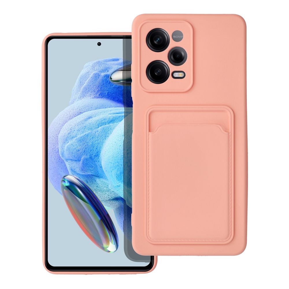 Pokrowiec Forcell Card Case r�owy Xiaomi Redmi Note 12 Pro 5G