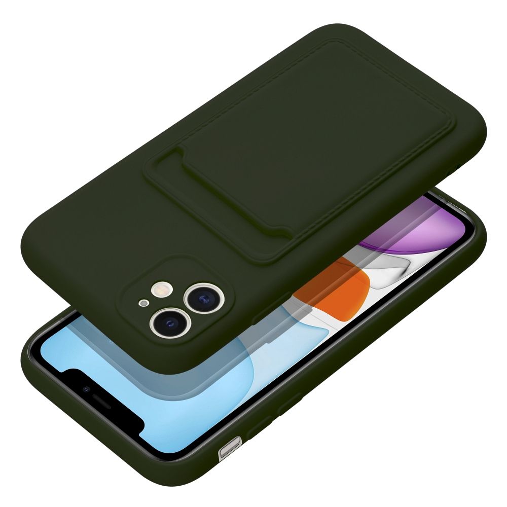 Pokrowiec Forcell Card Case zielony Apple iPhone 11 / 3 Pokrowiec Forcell Card Case zielony Apple iPhone 11 / 3
