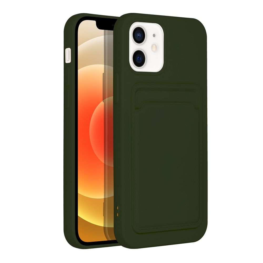 Pokrowiec Forcell Card Case zielony Apple iPhone 12 Pro / 2