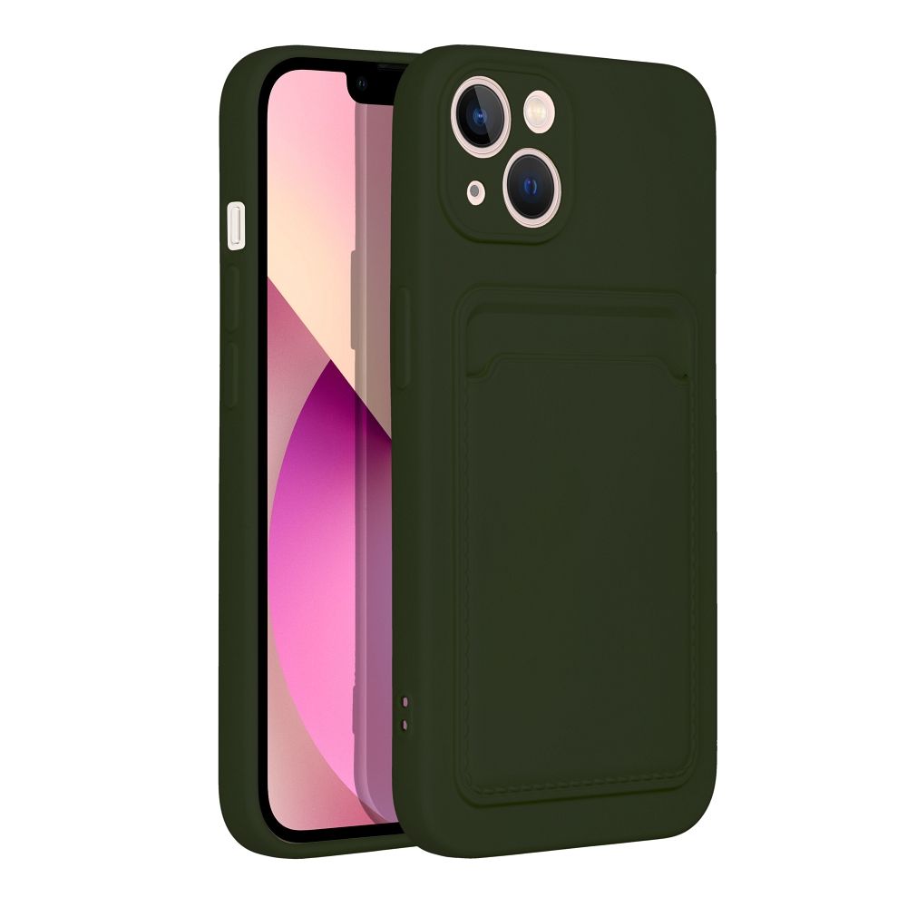 Pokrowiec Forcell Card Case zielony Apple iPhone 13