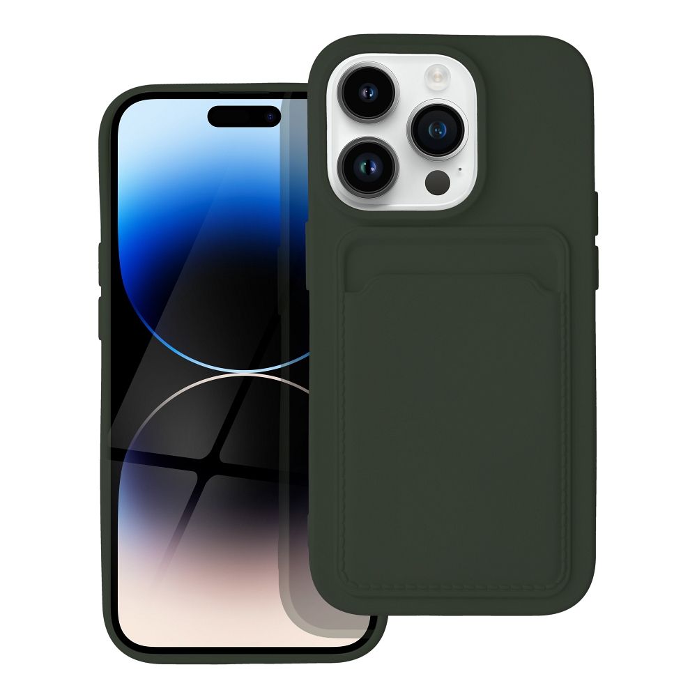 Pokrowiec Forcell Card Case zielony Apple iPhone 14 Pro